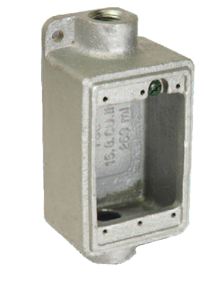 Product image for SEPCO FDC-100 1IN FDC BOX W/GRD SCR