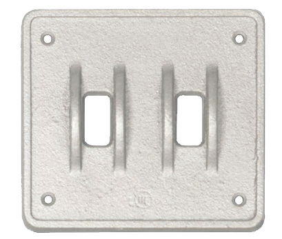 Product image for SEPCO FSFD2-CM2 GANG BOX COVER