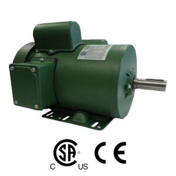 WorldWide Electric FM2-18-56HZ 2HP Fractional Farm Duty Motor, 1800 RPM, 115/230V Single-Phase, 56HZ Frame, TEFC Enclosure, Rigid Base