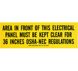Lockout Signs