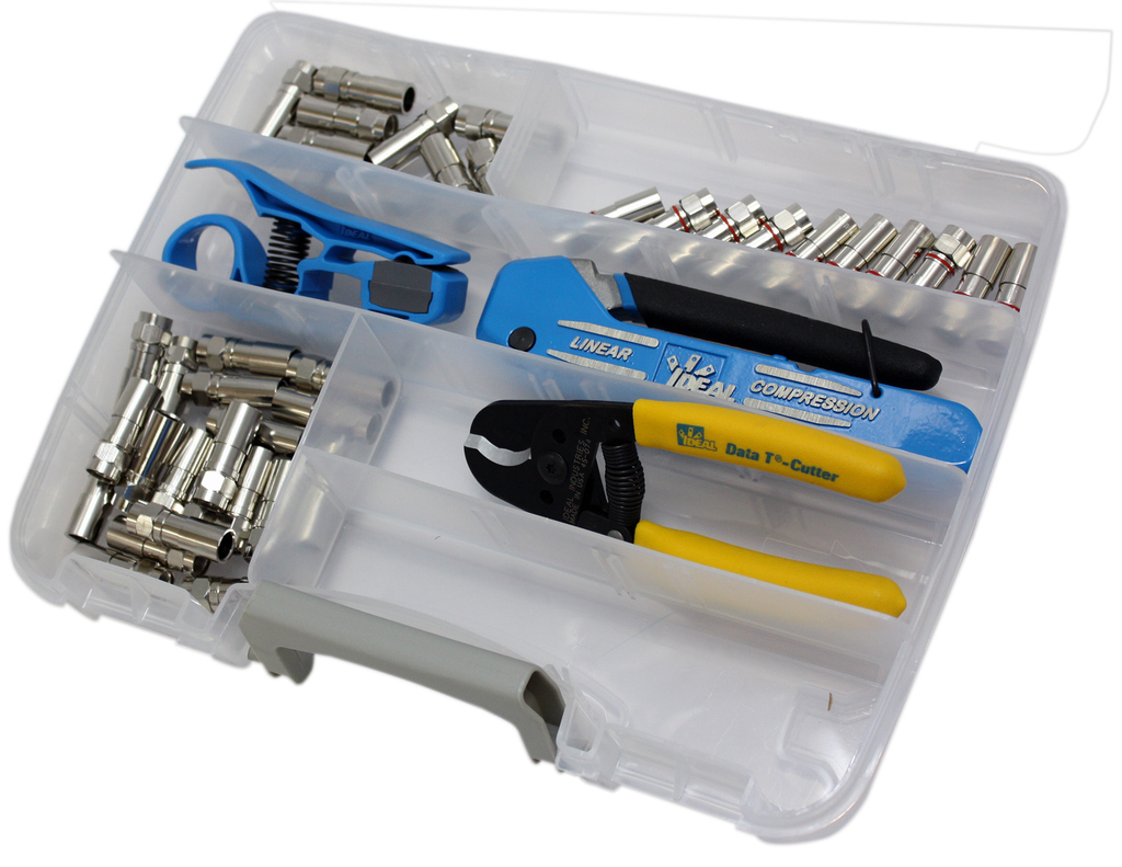 Economy Coax Compression Starter Kit
