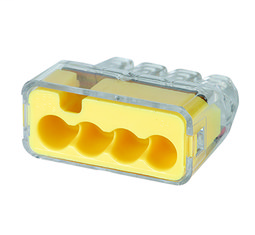 IDEAL 30-1034J 12Awg 4-Port Push-In Wire Connector (200/Jar)