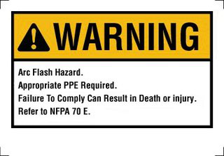 Flash Protection Labels & Signs