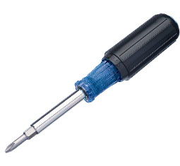 6-in-1 Multi-Bit Screwdriver & Nutdriver