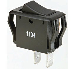 Product image for IDEAL 774049BK SPDT STD RCKR SW