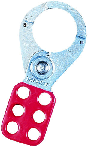 Safety Lockout Hasp, 1-1/2" Jaw, 2/Card