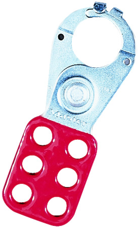 Safety Lockout Hasp, 1" Jaw, 3/Card