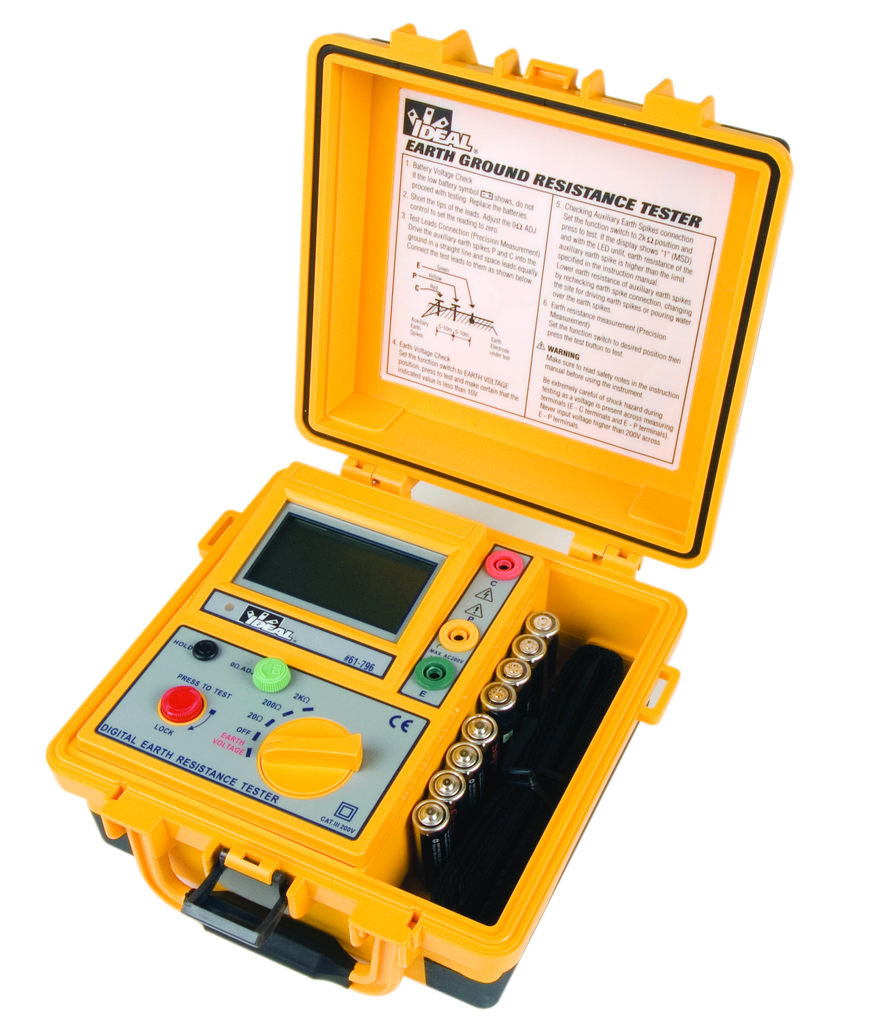 Earth Ground Tester, 3-Pole
