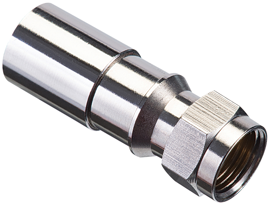RTQ™ XR™ RG-6 F Compression Connector -100 pk