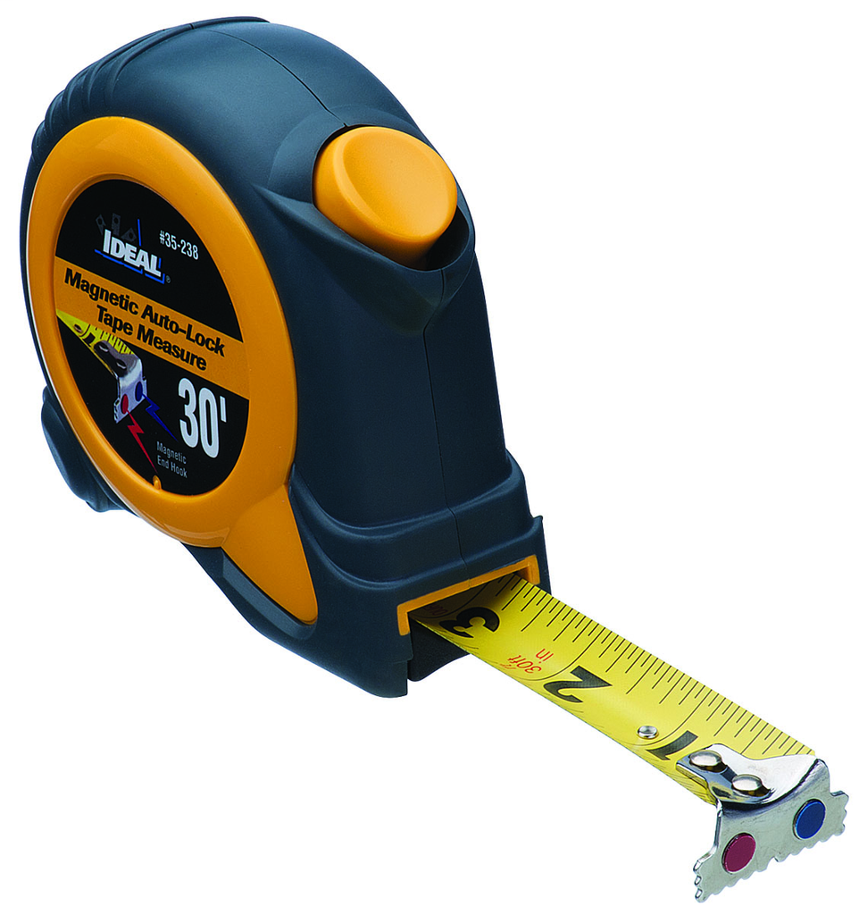 30' Mag-Tape™ Tape Measure w/Magnetic Tip, Magnetic Self-Locking