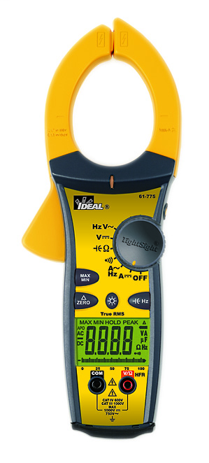 TightSight™ Clamp Meter, 1000A AC/DC w/TRMS