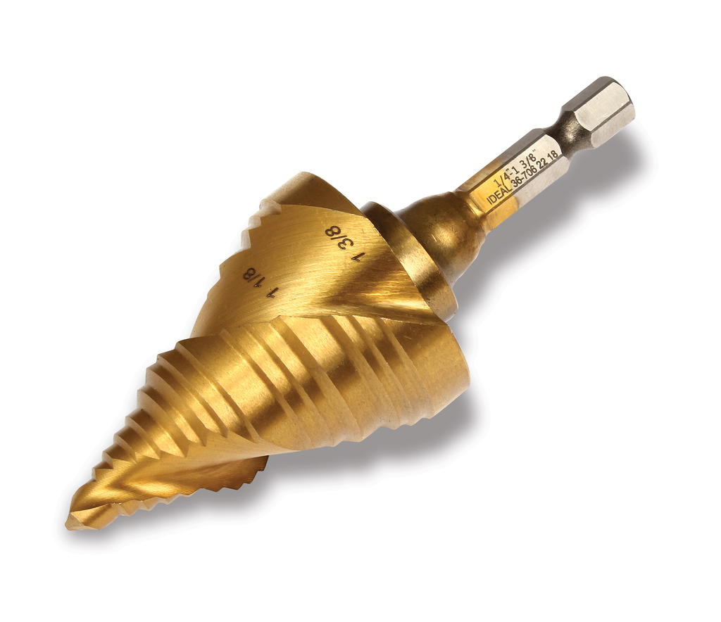 Product image for IDLC 36-706 Spiral Step Bit #6 1/4"