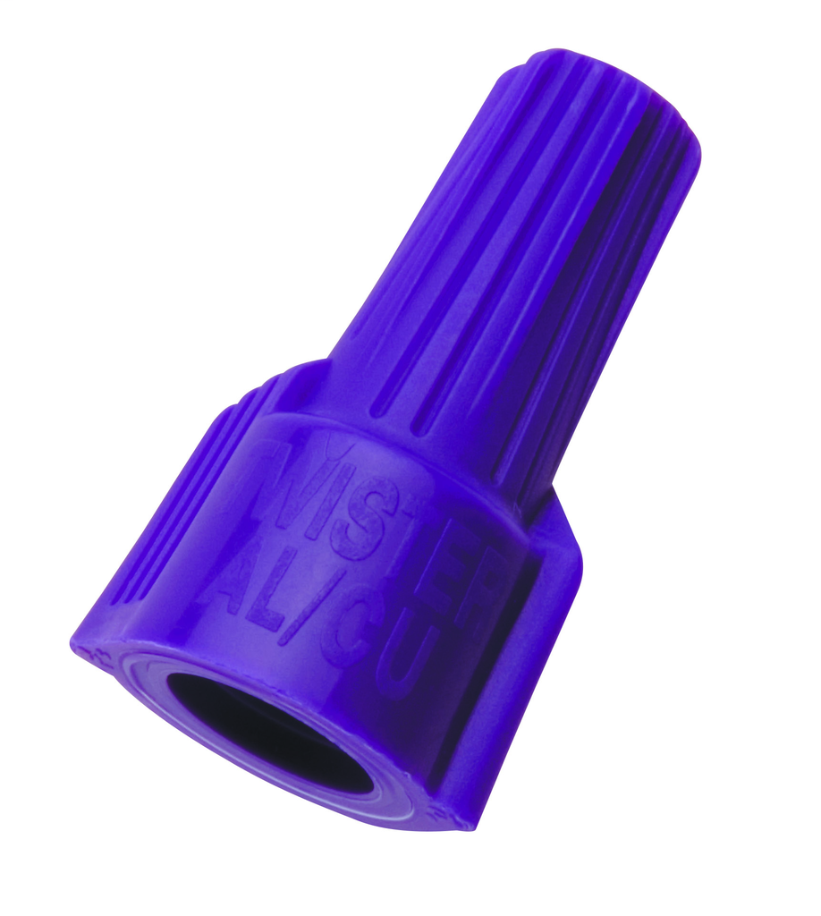 Ideal Industries 30-365 Twister CSA UL Listed 600 Volt Conductor Purple Wire Connector Ideal Industries 30-365 Twister CSA UL Listed 600 Volt Conductor Purple Wire Connector