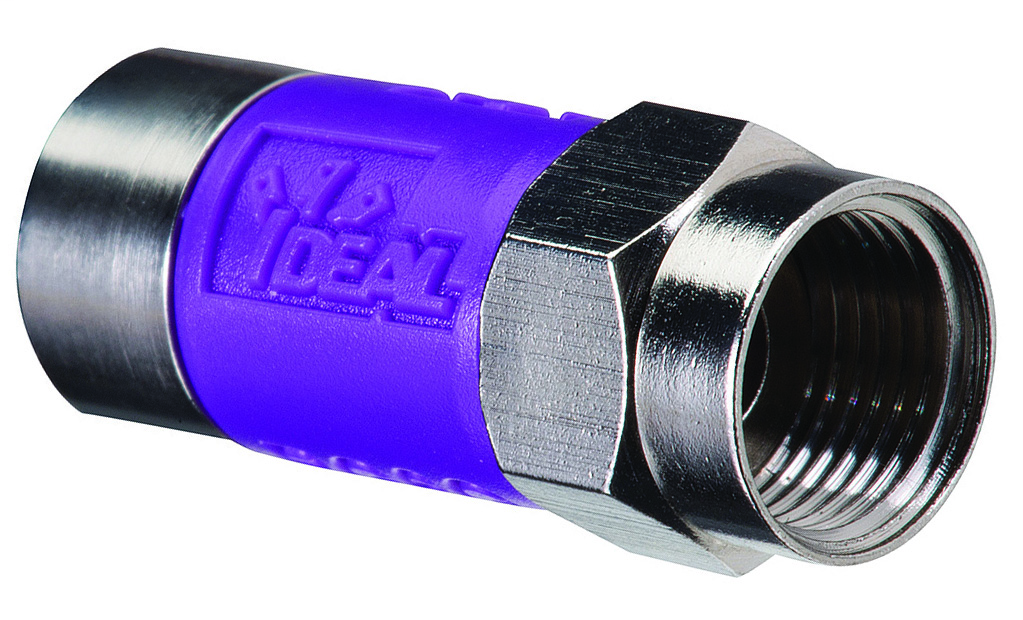 IDEAL 85079 RG6 QUAD TLC CONN. 4 P Viking Electric