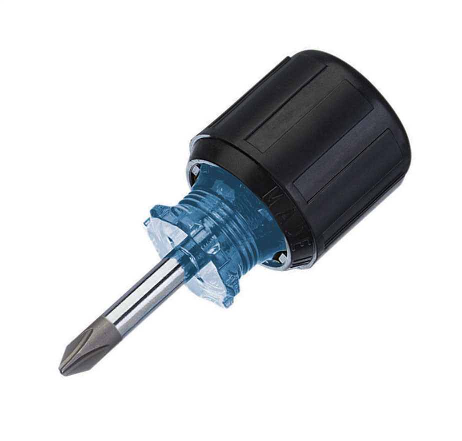 Product image for Ideal 35-191 Phillips Screwdriver 1" Shank #2 Tip & Cushion Grip Handle