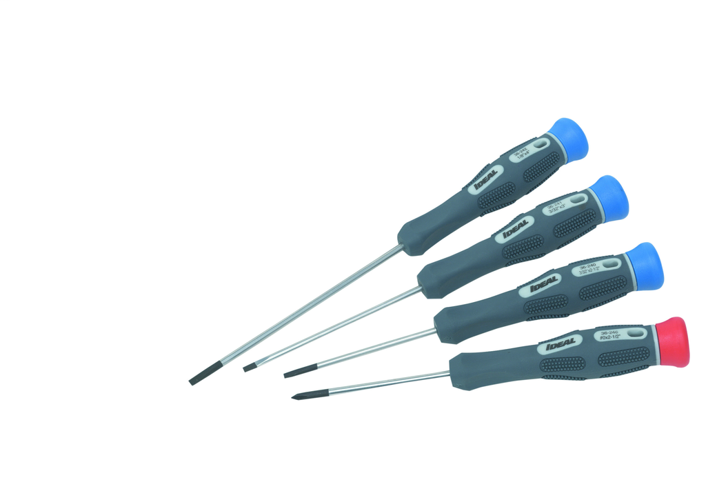 Product image for Ideal 36-249 4Pc Slim Electronic Screwdriver Set