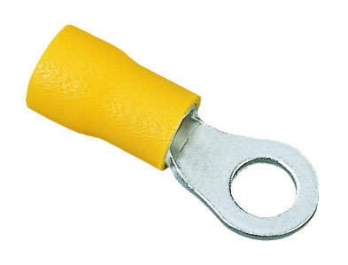 Ideal Industries 83-2361 UL Listed 12-10 AWG 5/16 Inch Stud Vinyl Insulated Ring Terminal Ideal Industries 83-2361 UL Listed 12-10 AWG 5/16 Inch Stud Vinyl Insulated Ring Terminal