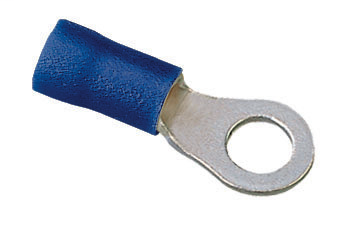 Ideal Industries 83-2251 UL Listed 16-14 AWG 1/4 Inch Stud Vinyl Insulated Ring Terminal Ideal Industries 83-2251 UL Listed 16-14 AWG 1/4 Inch Stud Vinyl Insulated Ring Terminal