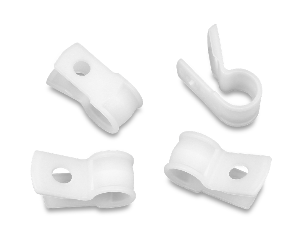 Ideal Industries IT375CCL2-C 1/2 x 0.06 x 0.375 Inch Natural Nylon Cable Wire Clamp Ideal Industries IT375CCL2-C 1/2 x 0.06 x 0.375 Inch Natural Nylon Cable Wire Clamp