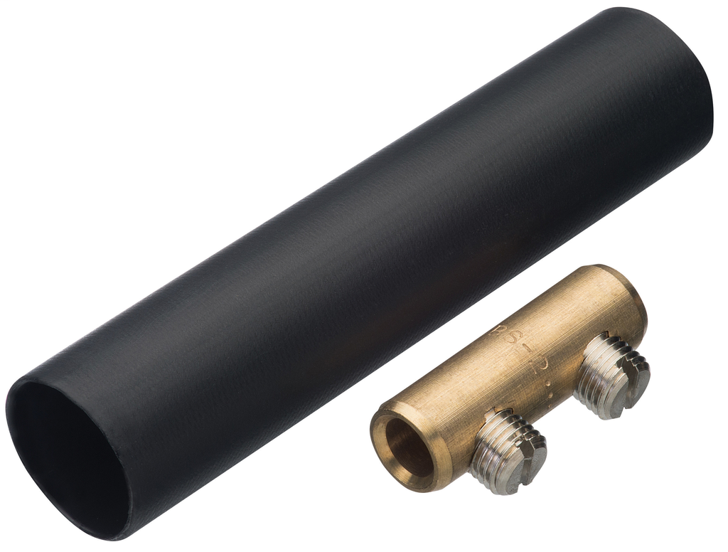 Product image for Ideal 46-405 Thermo-Shrink Underground Butt Splice Kit, 2-8 AWG Cu