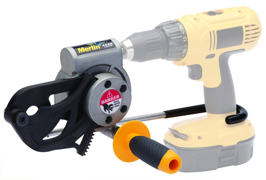 Ideal 35-077 ACSR Drill Powered Cable Cutter for 3/4' Merlin Product image for Ideal 35-077 ACSR Drill Powered Cable Cutter for 3/4' Merlin
