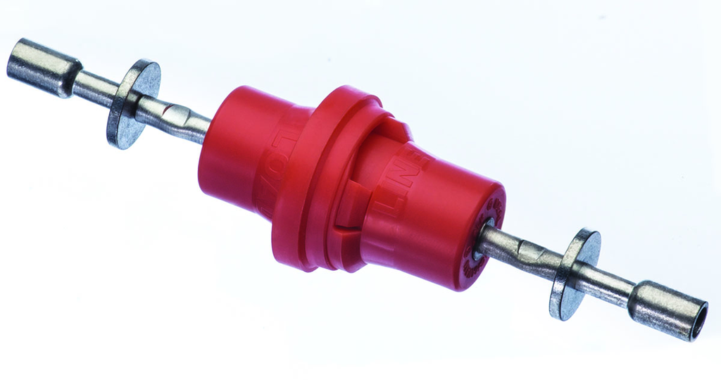 Product image for Ideal 30-HC6 SLK® Fuseholder Only, Non-Breakaway Crimp, Fused, 1-Line/1-Load