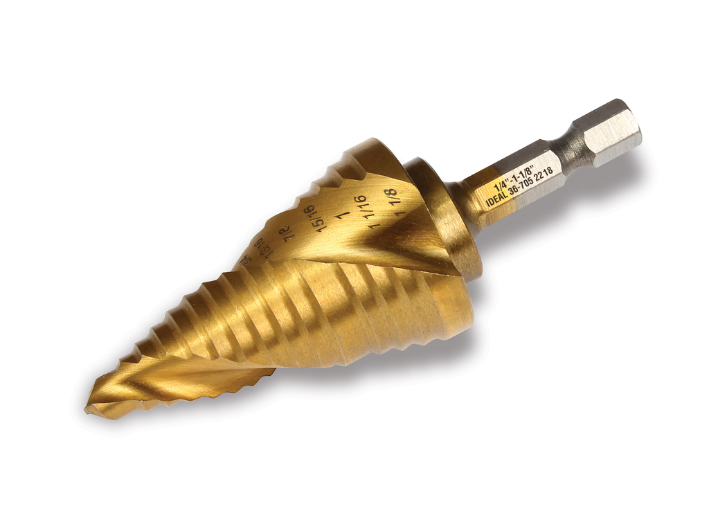 Product image for IDLC 36-705 Spiral Step Bit #9 1/4"