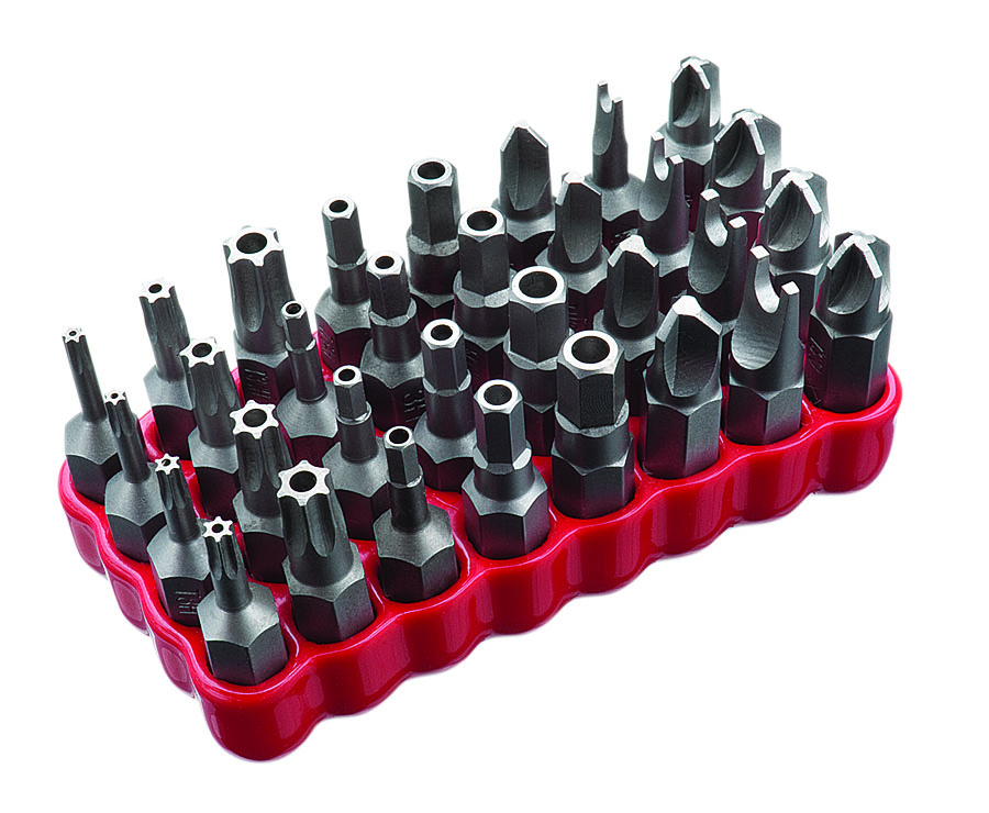 Product image for Ideal Industries 35-933TP 32-Piece Screwdriver Tamper Proof Bit Block