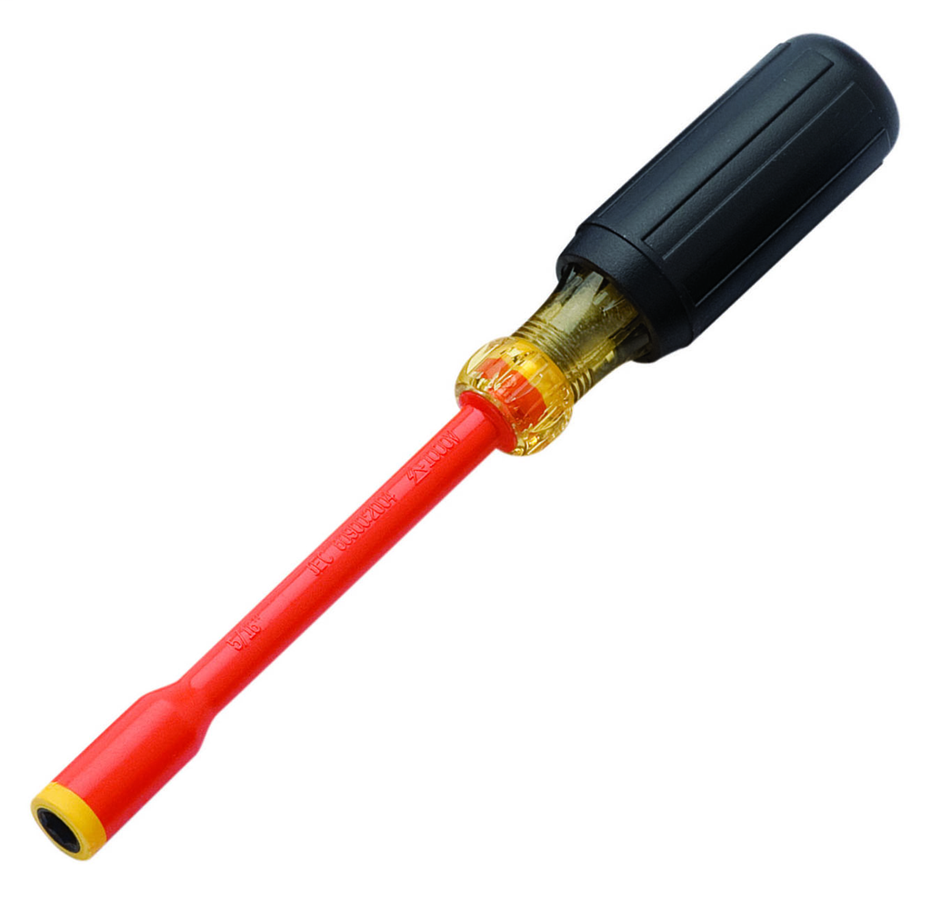 Product image for Ideal Industries 35-9292 5/16 x 5 Inch Insulated Nutdriver
