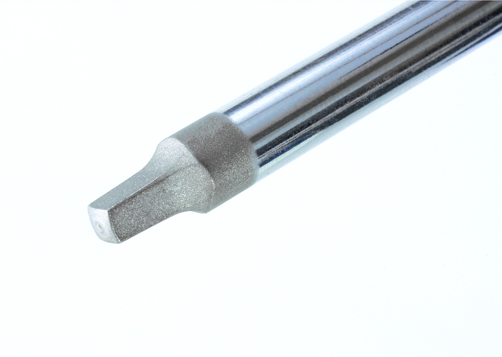 Product image for Ideal Industries 78-0222-25 1/4 x 2 Inch Heat Treated Tool Steel Square Screwdriver Power Bit