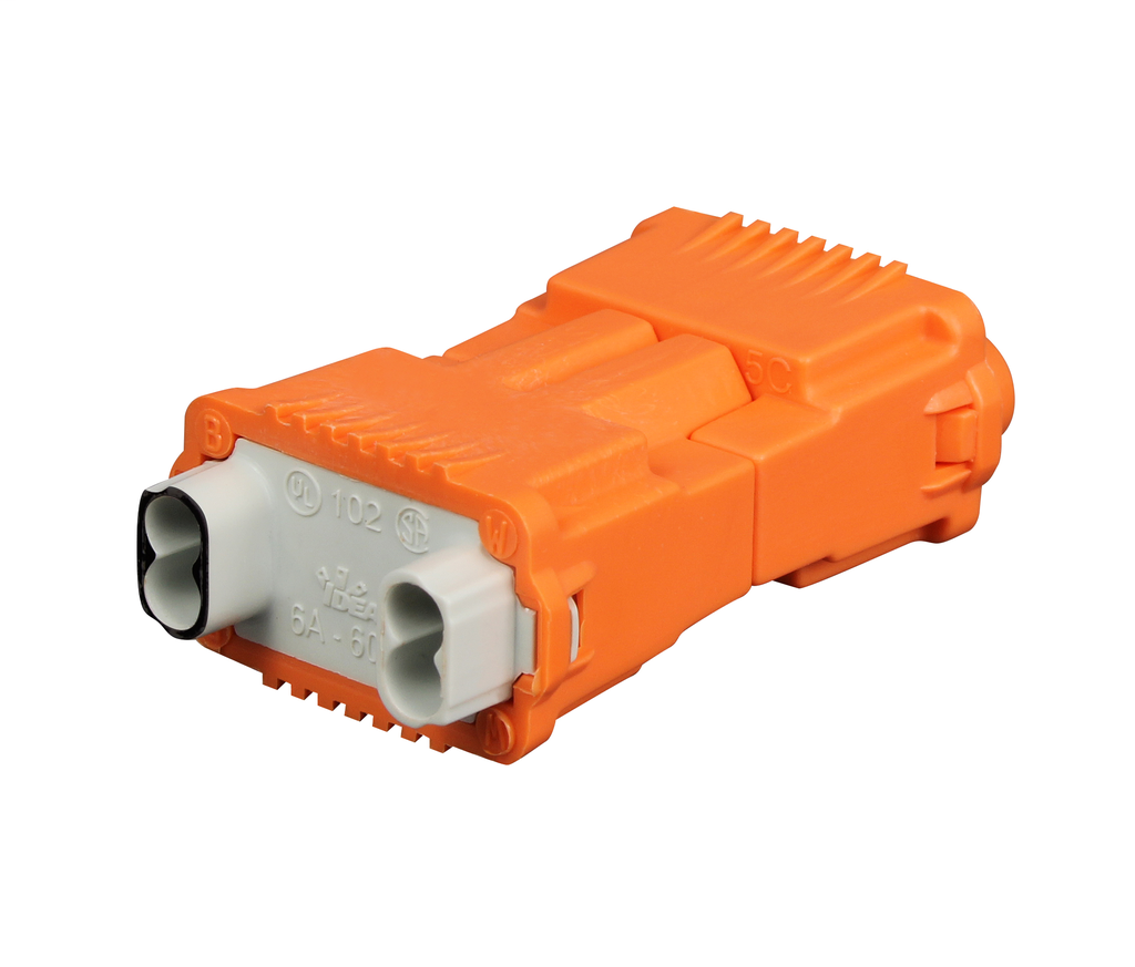 Product image for Ideal 30-102X Powerplug Luminaire Disconnect, 2-Wire (1000/Box)