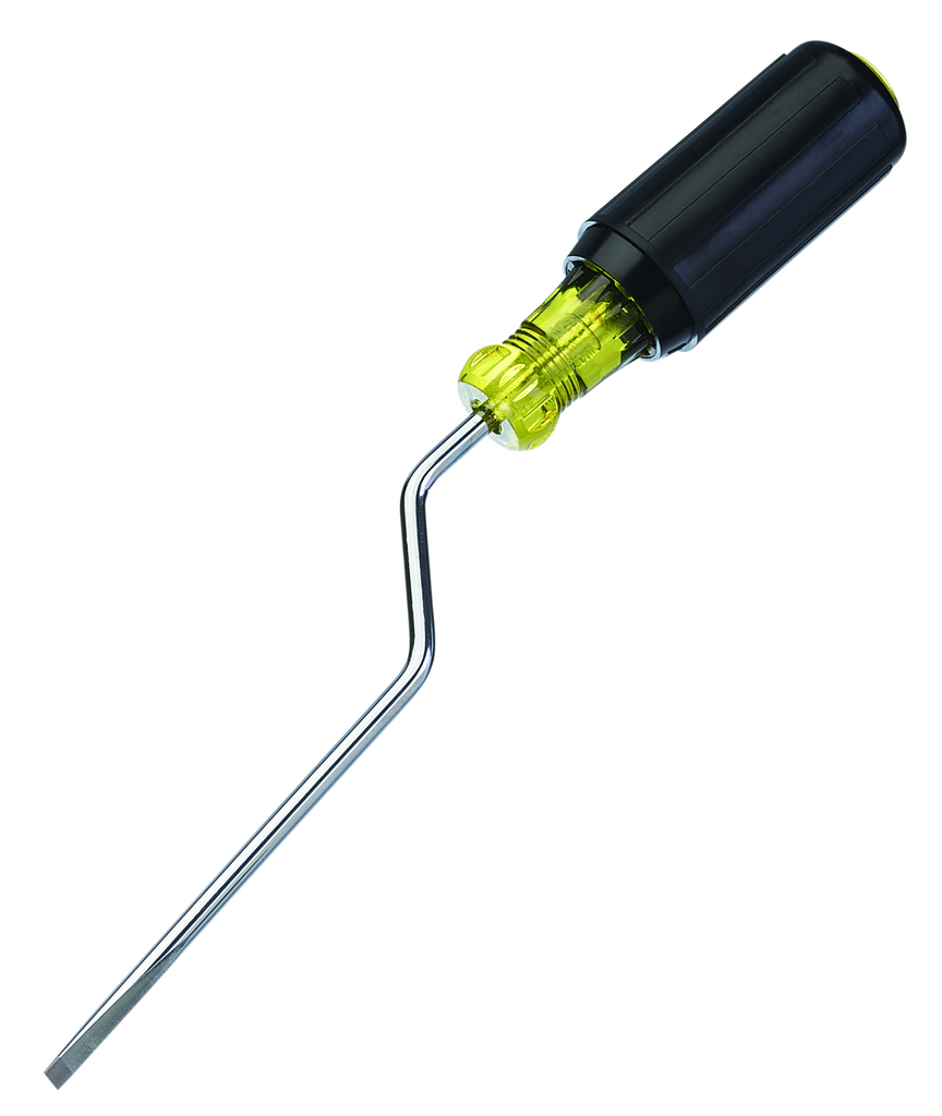 Product image for Ideal 35-200 Speed Driver Slotted Screwdriver 6" Shank 3/16" Tip & Cushion Grip Handle