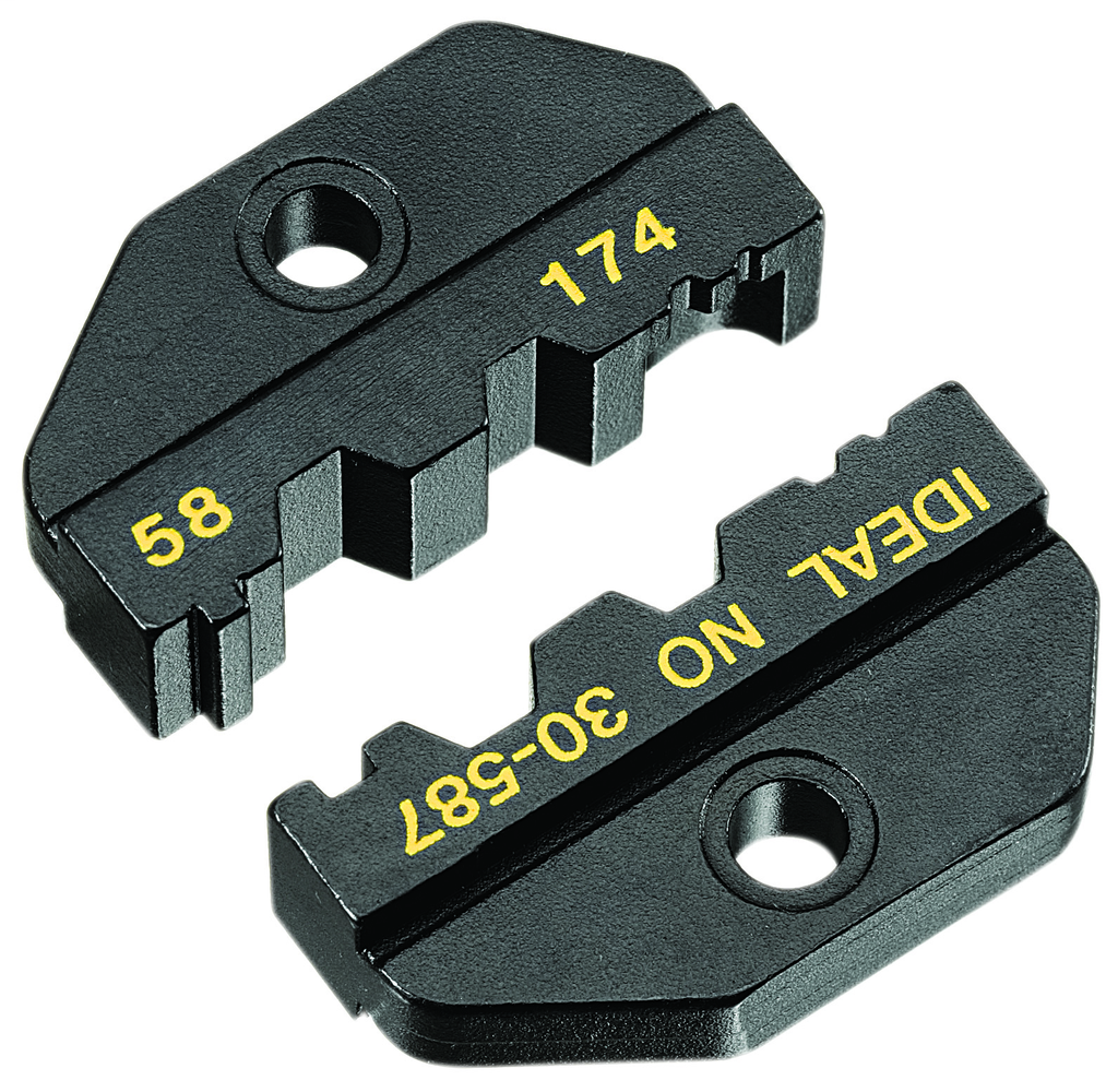 Product image for Ideal 30-587 Die Set RG-58 RG-174 RG-8218