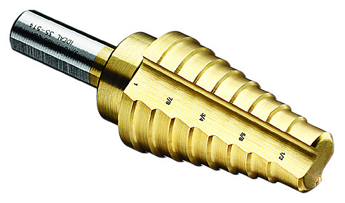 Product image for Ideal 35-514 1/2" - 1" Step Drill Bit