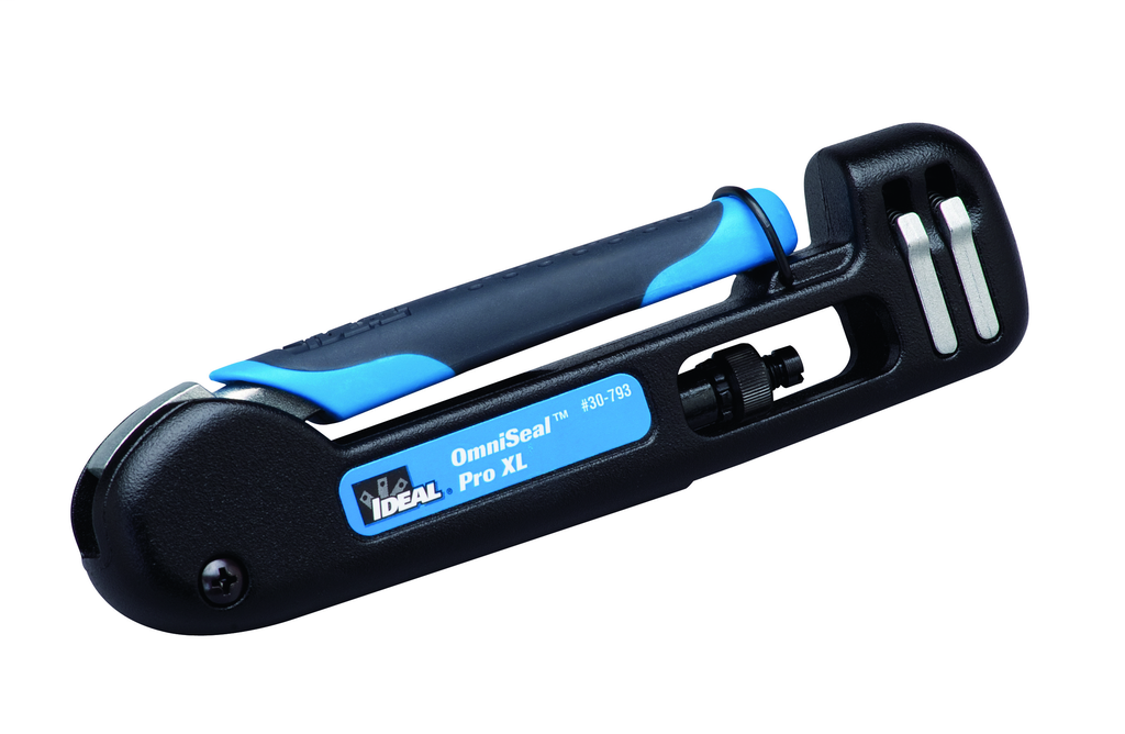 Product image for Ideal 30-793 Omniseal Pro x L Compression Tool For F-Type, RCA,BNC & Mini Coaxial Connectors & RG11