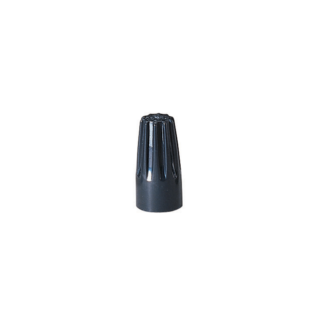 Product image for Ideal 30-253 High-Temp Wire-Nut® (73B), 300V, #22-14 AWG, Black (Keg of 10,000)