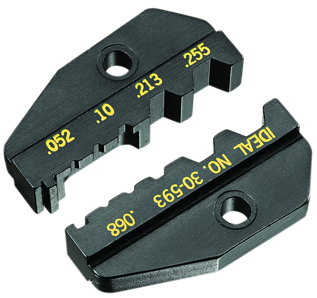 Product image for Ideal 30-593 Die Set MINI UHF AND BNC/TNC 5-Cavity