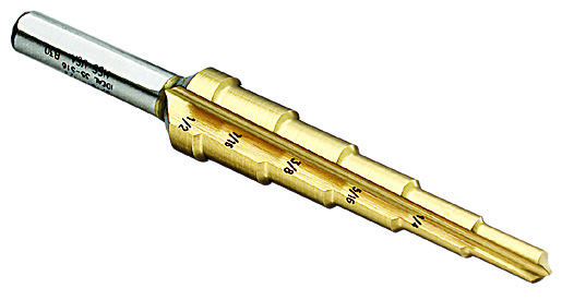 Product image for Ideal 35-516 3/16" - 1/2" Step Drill Bit