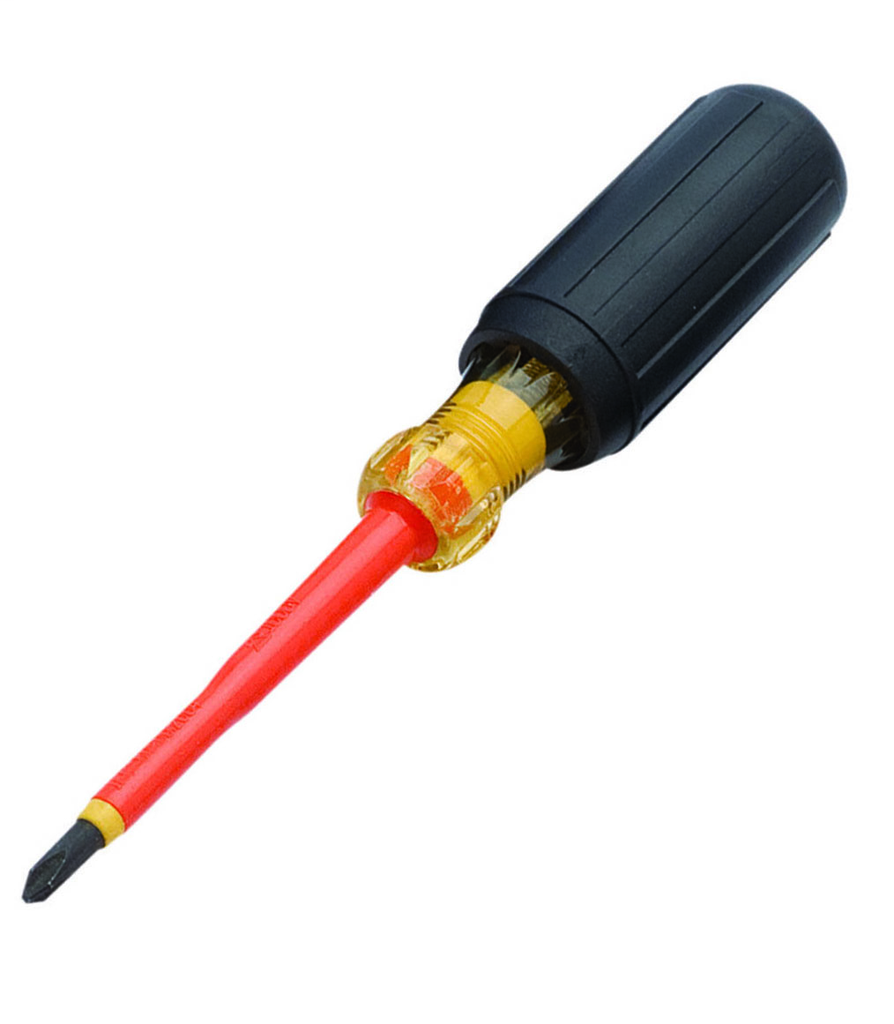Ideal Industries 35-9194 4 Inch Insulated Phillips Screwdriver Ideal Industries 35-9194 4 Inch Insulated Phillips Screwdriver