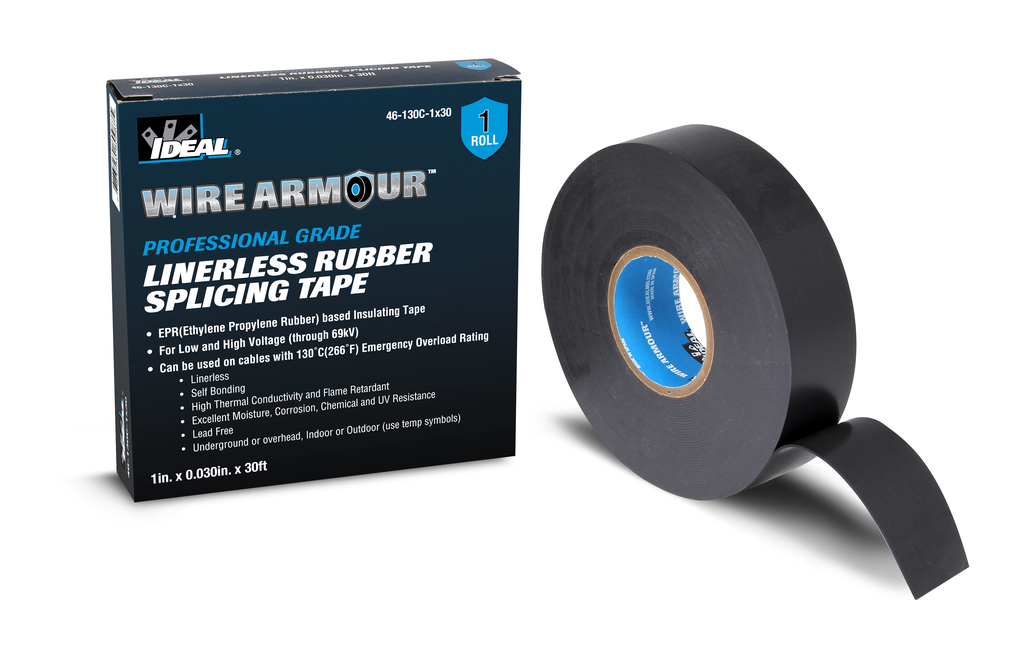 Product image for Linerless Rubber Tape 1"x30'