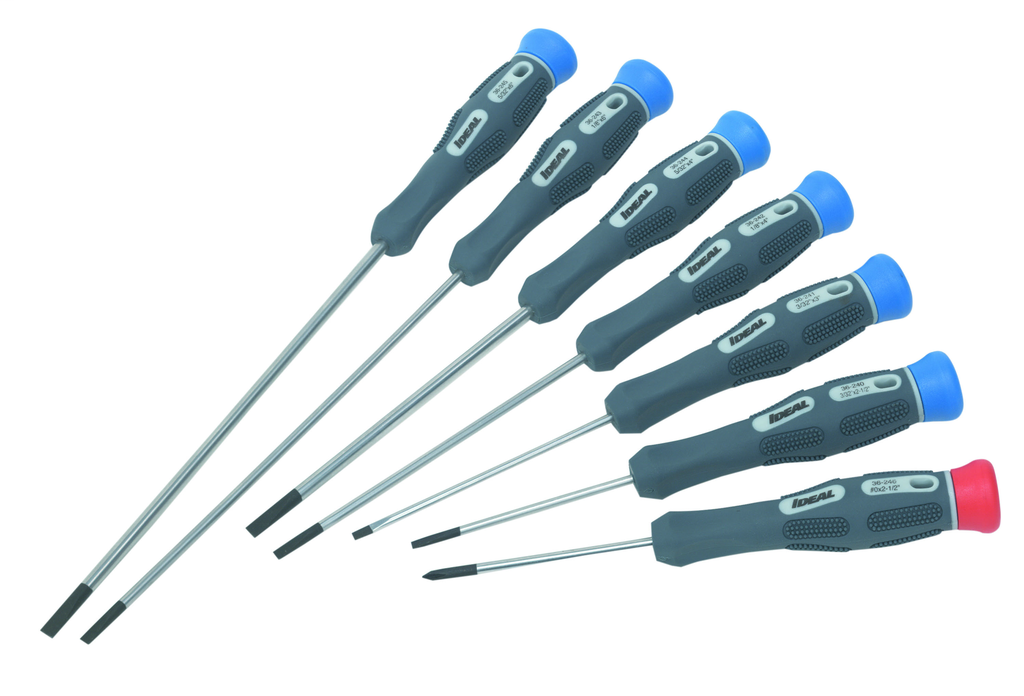 Product image for Ideal 36-248 7Pc Slim Electronic Screwdriver Set