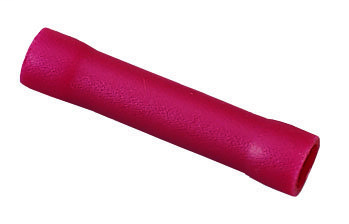 Mayer-DDS-Vinyl Insulated Butt Splice, Red 22-18 AWG, Clam of 25-1