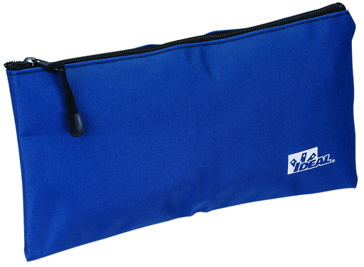 Product image for Ideal 35-403 Zipper Pouch, Blue, 12-1/2"