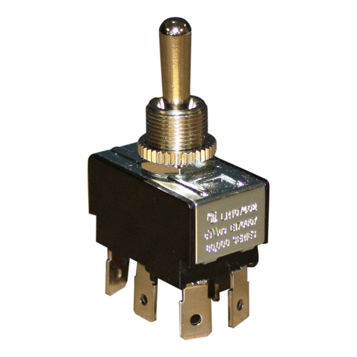 Product image for IDEAL 774115BK SWITCH,TGL,DPDT,(O)F