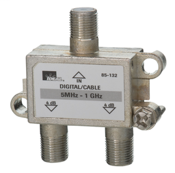 Ideal 85-132 High Performance Cable Splitter, 5MHz-1GHz 2-Way