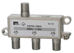 Ideal 85-133 High Performance Cable Splitter, 5MHz-1GHz 3-Way