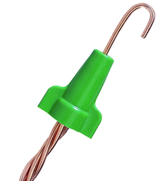 Ideal 30-092 #92 Greenie&#174; Grounding Connector, Min (2) #14, Max (4) #12 (100/Box)