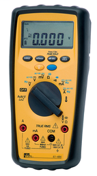 Ideal 61-486 Digital Multimeter w/Trms,Cp,Frq,Temp 600mV-1000V AC/DC, 60mA-10A AC/DC 600OHM/6 KOHM