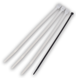 Ideal IT7LH-L0 Cable Tie 24",120LB, UV Black 50Pk