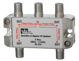 Ideal 85-334 2 GHZ Splitter, 4-Way